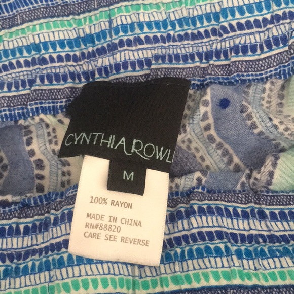 Wide Leg Printed Pant - Picture 4 of 4